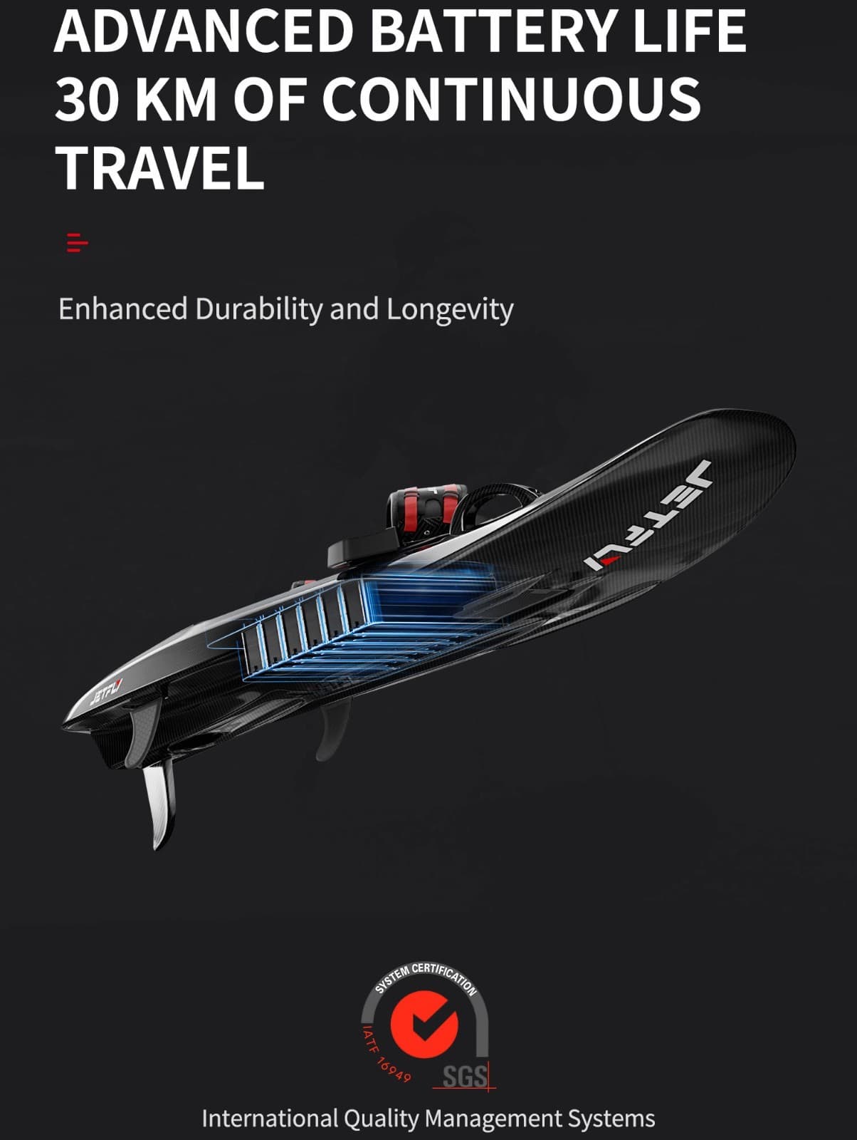 JF01 Electric Surfboard - 3